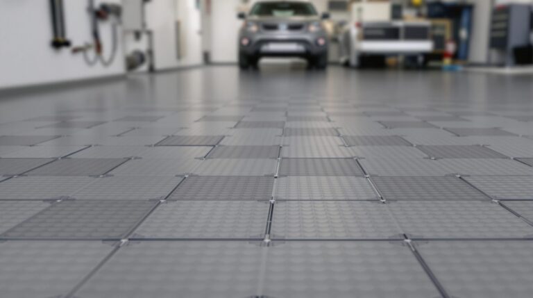 dalles pvc garage