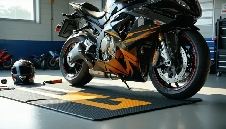 tapis environnemental moto personnalisé
