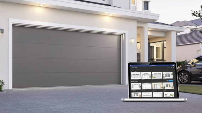 porte de garage en ligne