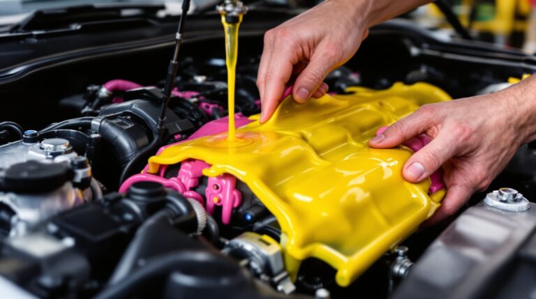 peut on melanger liquide de refroidissement rose et jaune