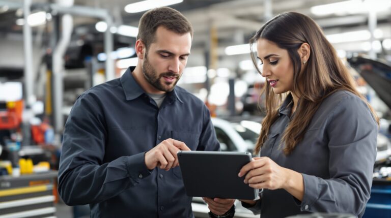 logiciel d'atelier de réparation auto