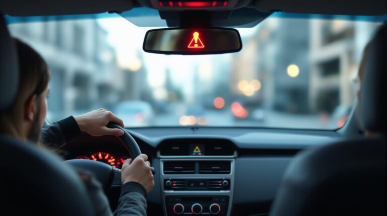 voyant rouge voiture signification