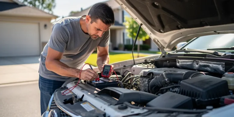 comment savoir batterie voiture hs