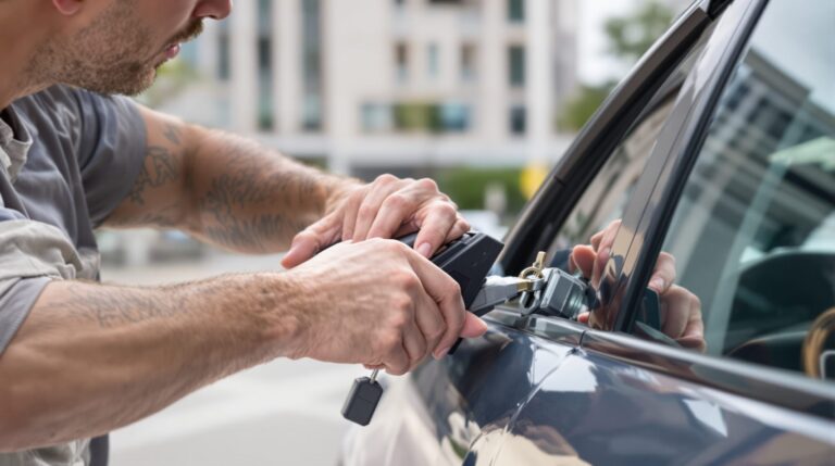 comment ouvrir une porte de voiture sans clé