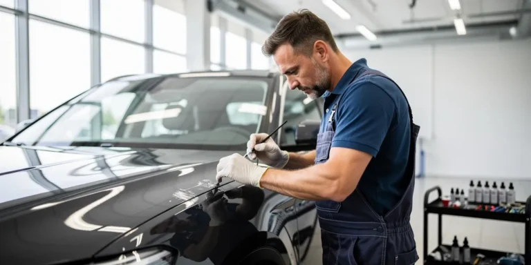 comment faire une retouche de peinture sur voiture