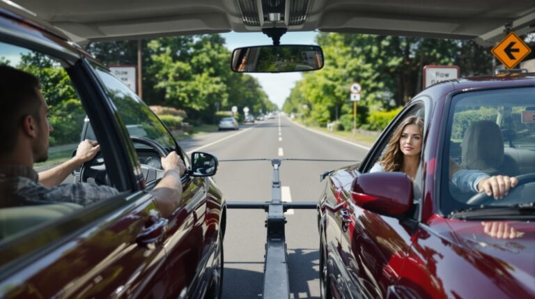 peut on tracter une voiture avec une barre