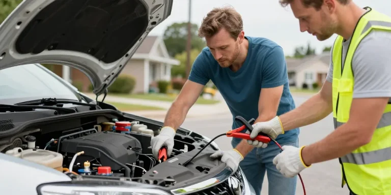 comment démarrer une voiture avec les pinces
