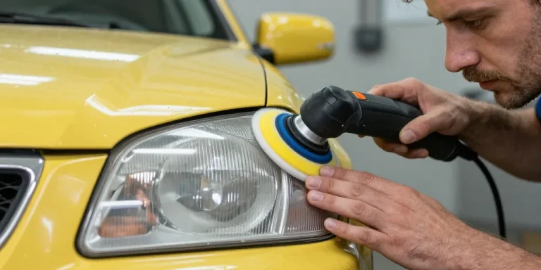 comment polir des phares de voiture