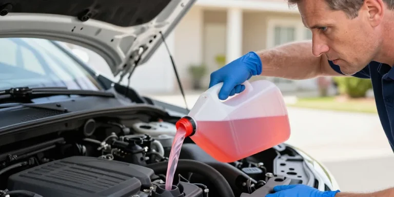 comment mettre liquide de refroidissement